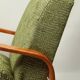 Fauteuil lounge art déco Kozelka & Kropacek avec revêtement jacquard