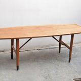 Vintage Danish Sofa Table Mid century modern 60s