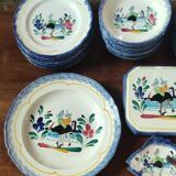 Old crockery service Les Sables d Olonne