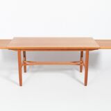 Table basse extensible par Carl Malmsten pour Afors Mobelfabriks, Suède 1960