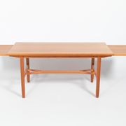 Extendable coffee table by Carl Malmsten for Afors Mobelfabriks, Sweden 1960