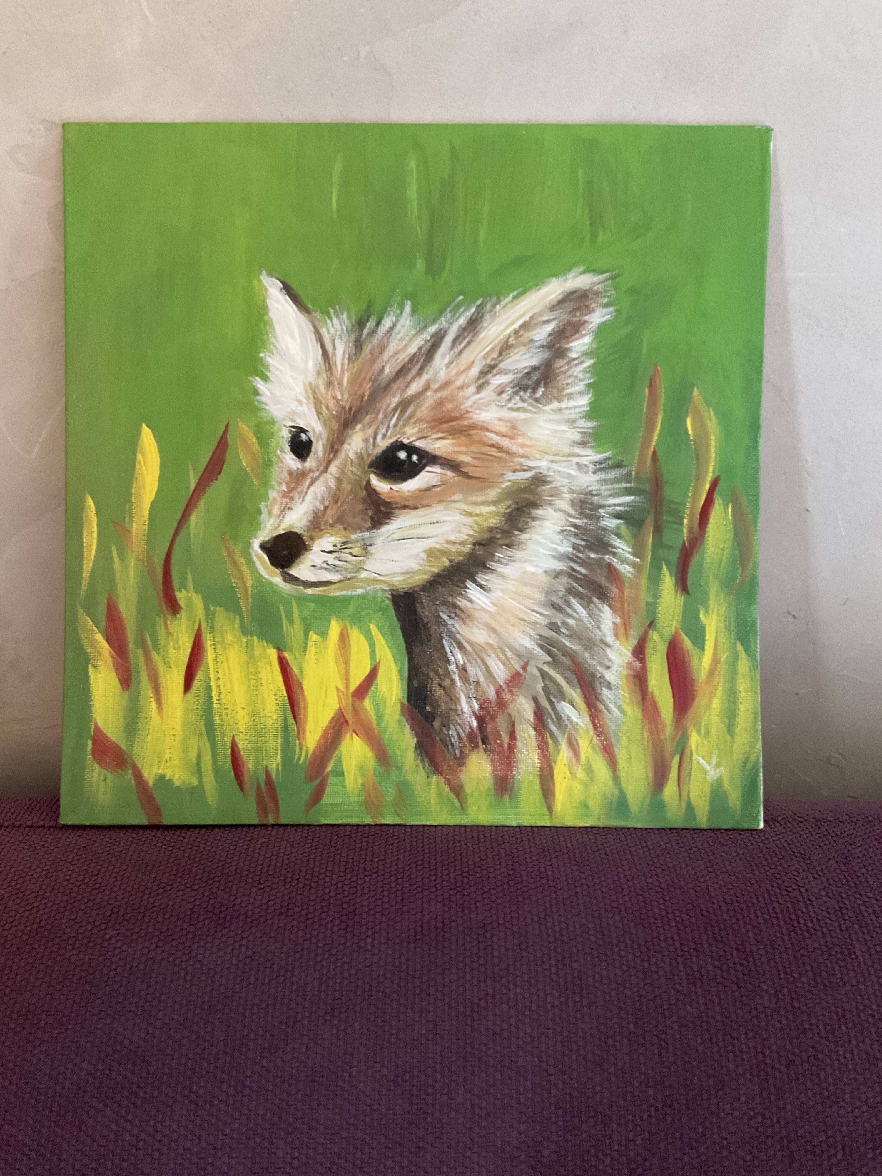 Painting "Spring Fox"