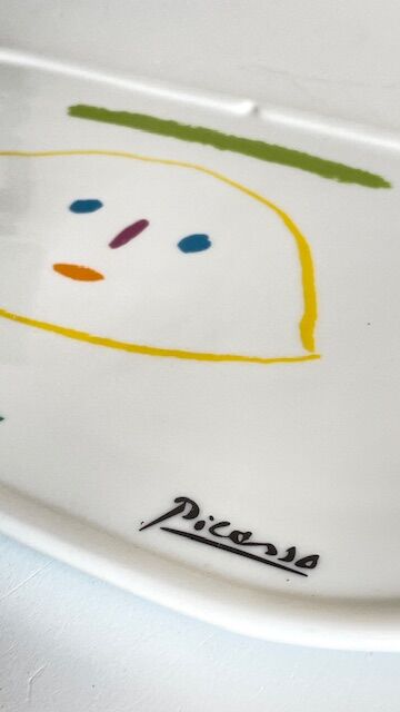 Presentation Plate SIGNED by Picasso