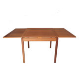 Ansager Mobler square dining table, scandinavian 1960