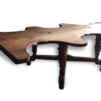 Grande table de diamantaire/bijoutier, début XXème siècle