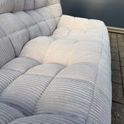 Ligne Roset Kashima 2 places Beige Velours côtelé
