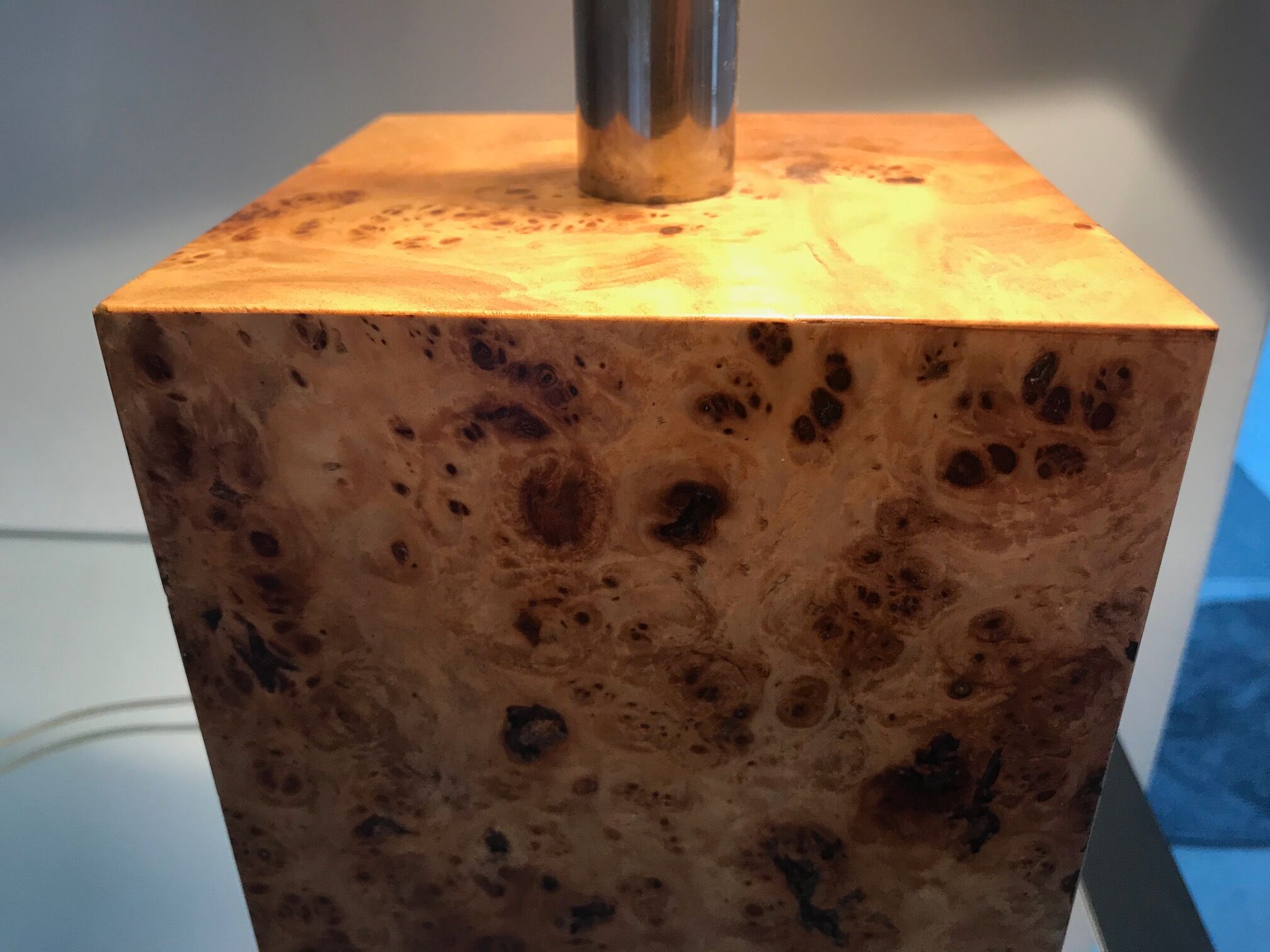 Tommaso Barbi poplar magnifying glass table lamp made in italy