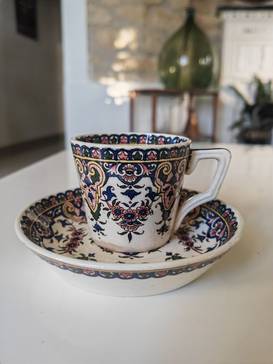Cup and under cup Sarreguemines