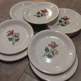 Set of 12 dessert plates Bagatelle