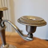 Pair of 3-branch candlesticks