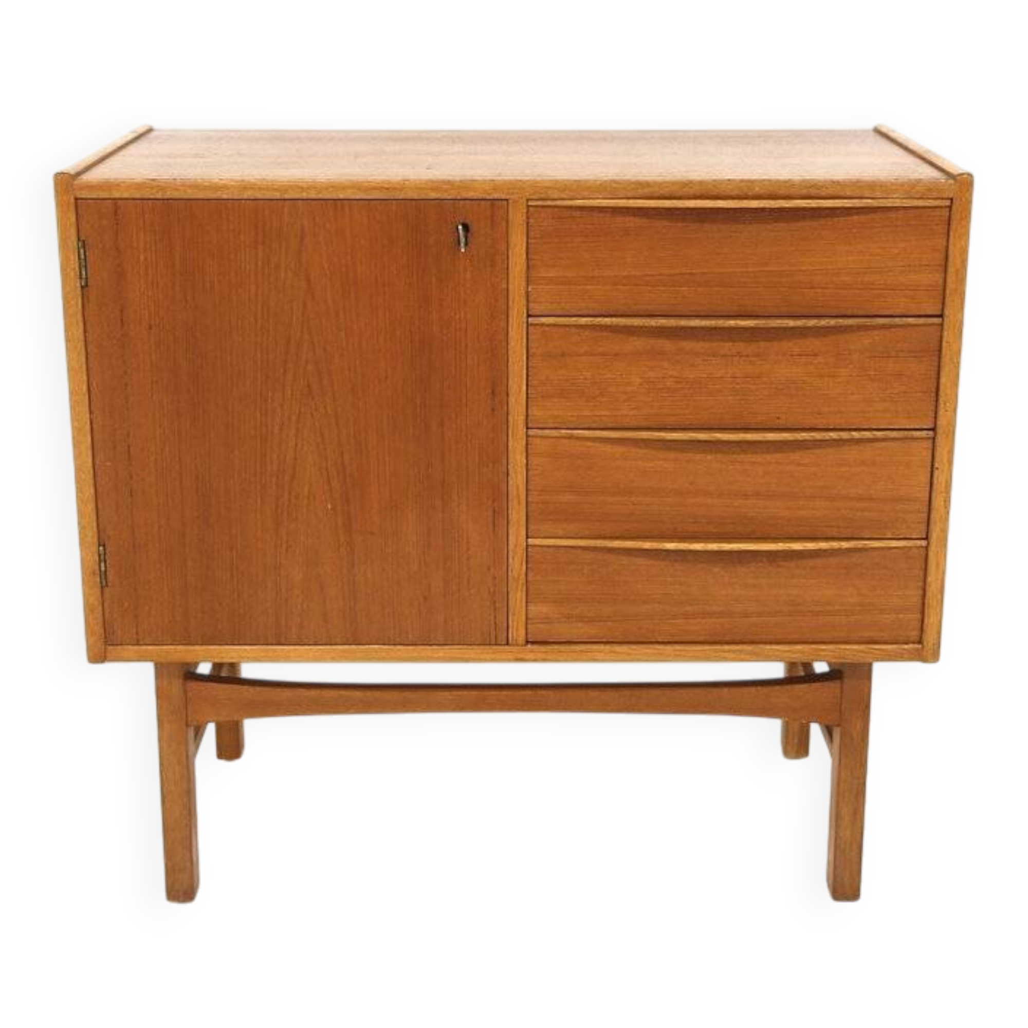 Commode scandinave en teck, Suède, 1960
