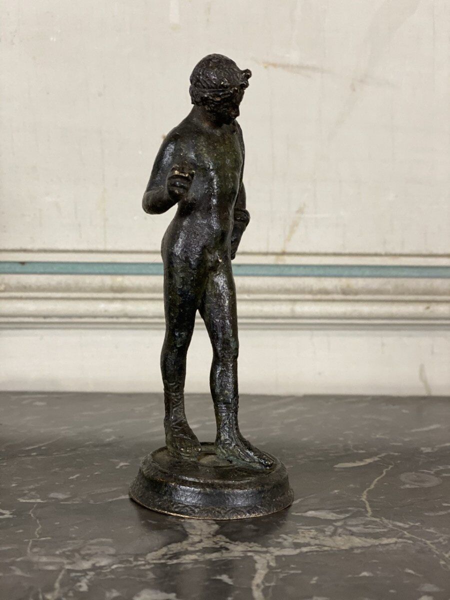 Narcissus, bronze after the antique