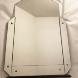 1950s - baroque rococo italian venetian mirror, 64x92cm