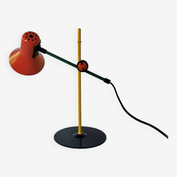 Lampe articulée postmoderne Veneta Lumi, Italie, 1980