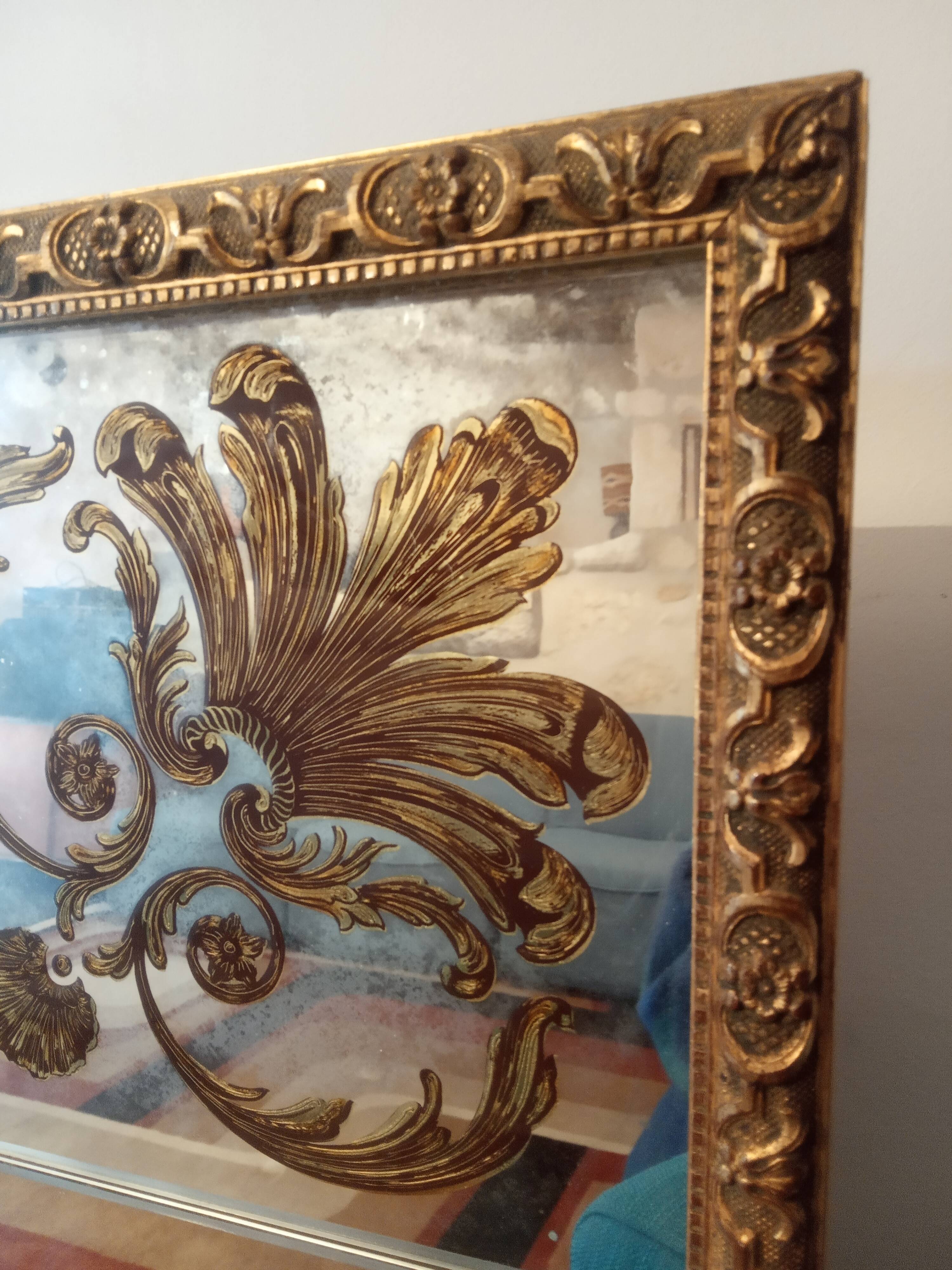 Brasserie Art Deco Mirror 104.5/204cm