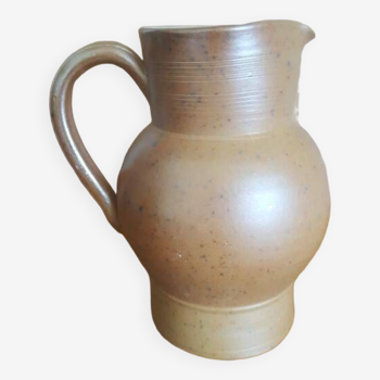 Vintage raw stoneware pitcher 1.5 L