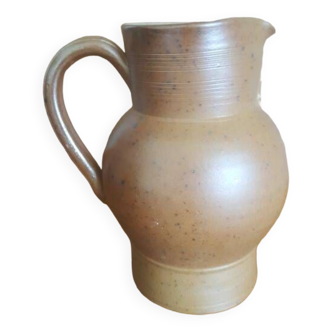 Vintage raw stoneware pitcher 1.5 L