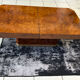 Table basse bar  en Loupe d’orme maison  Lancel vintage 1970