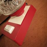 Bedside desk lamp 1960-70 bakelite glass