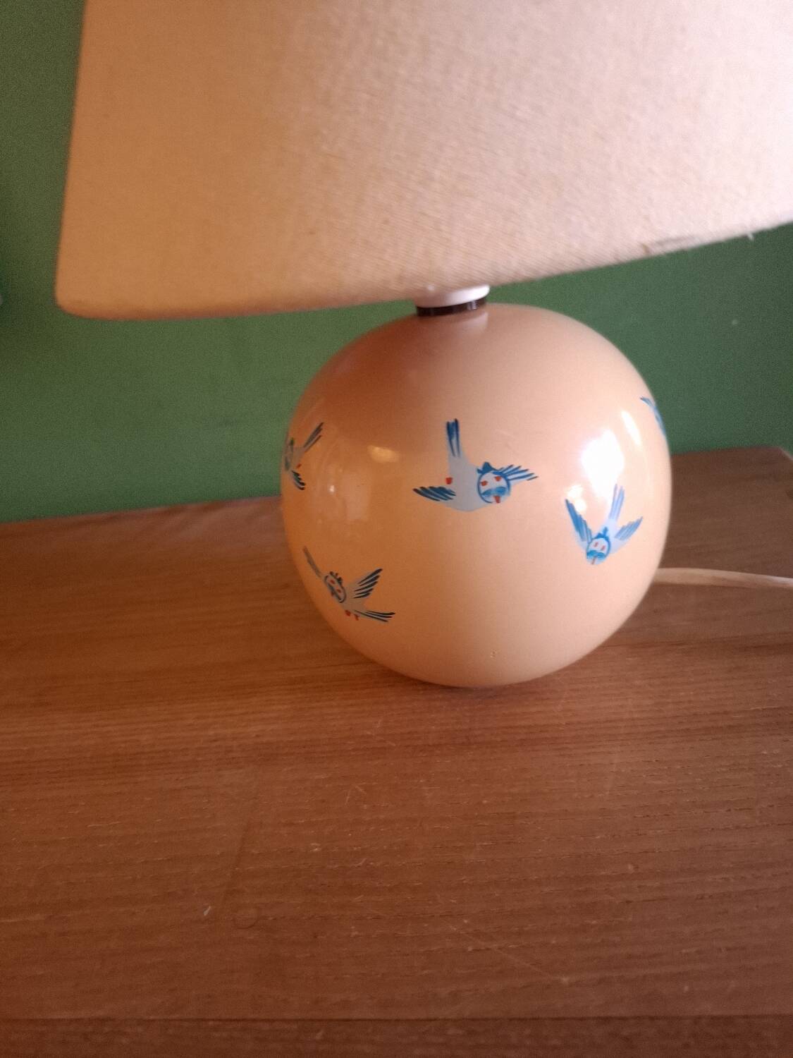 Vintage lamp, Mathias children's bedroom