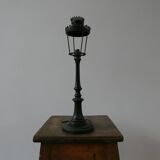 Pair of Bronze French Table Lamps in the Form of Street Lanterns