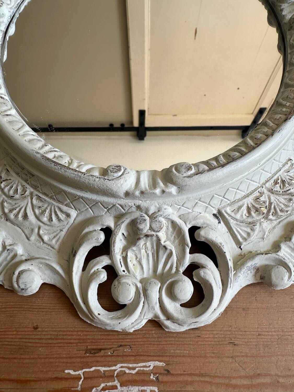 Old mirror, baroque style