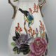 Vase in asian porcelain decorated with birds