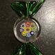 Set of Murano glass candy shaped knife holders