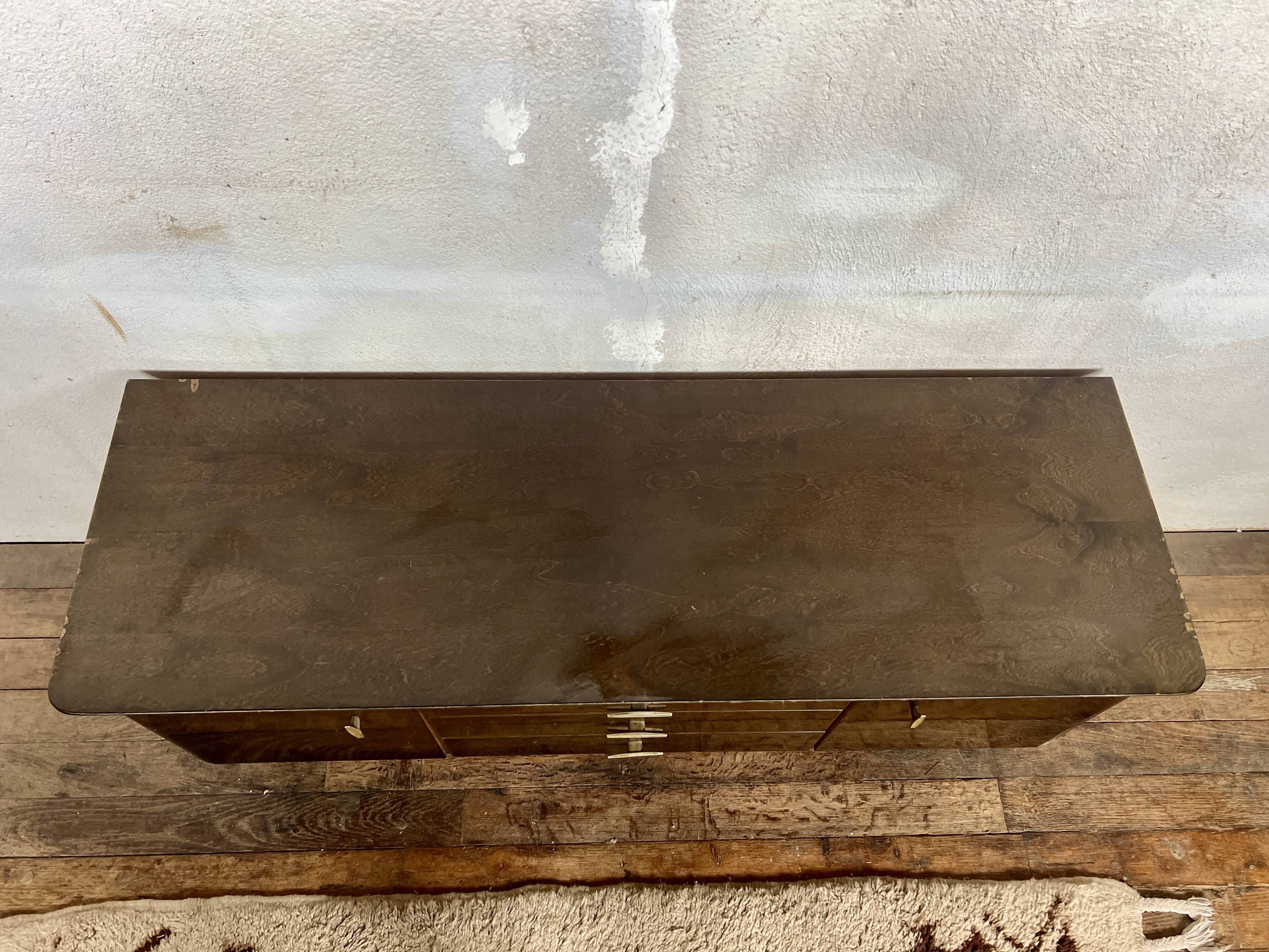 French modernist vintage TV/hifi cabinet