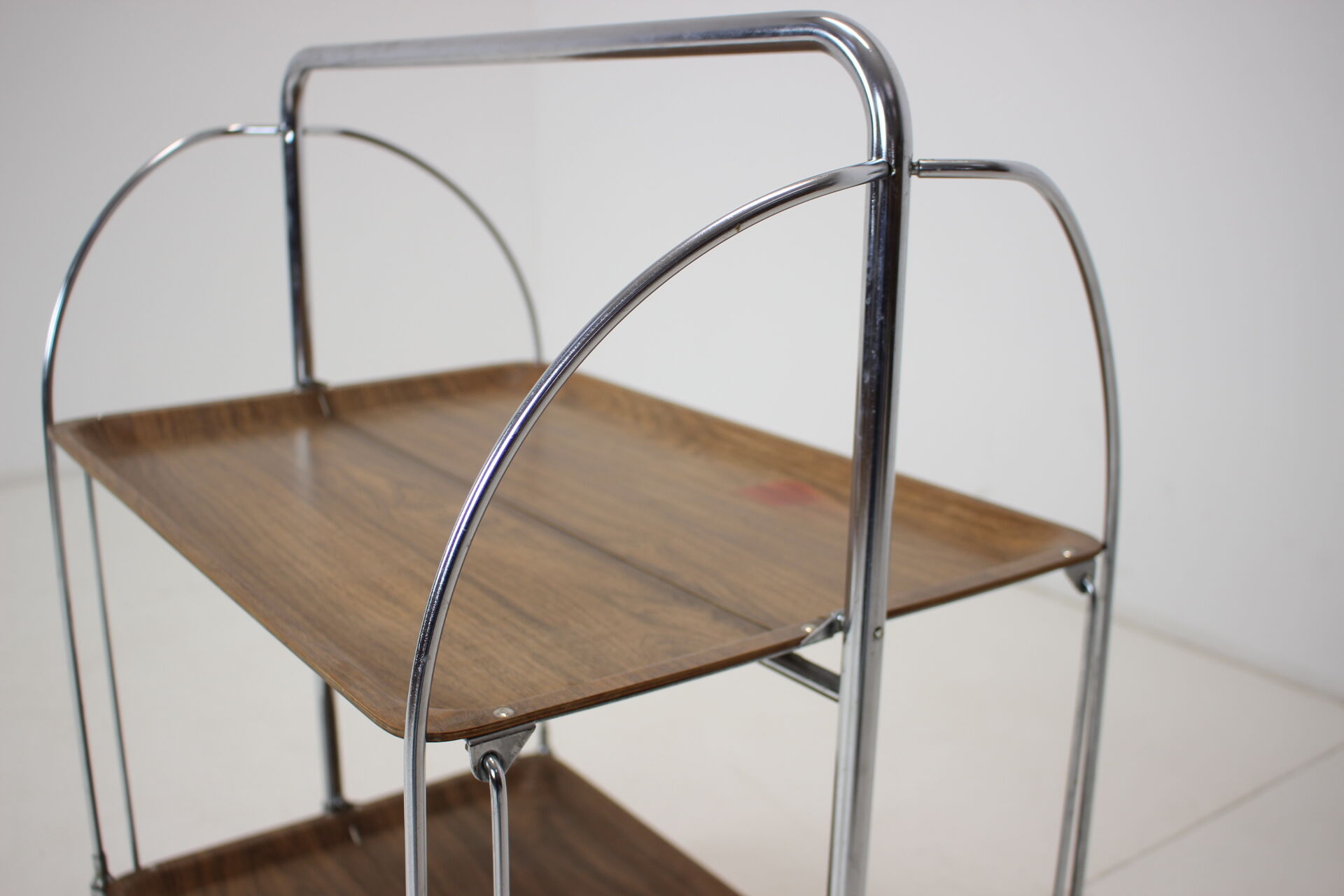 Mid-century adjustable trolley bar, 1980's.