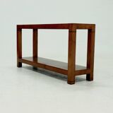 Table console Art Déco avec marqueterie en coromandel des années 1930