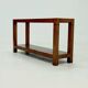 Art Deco Console Table with Coromandel Inlay 1930s