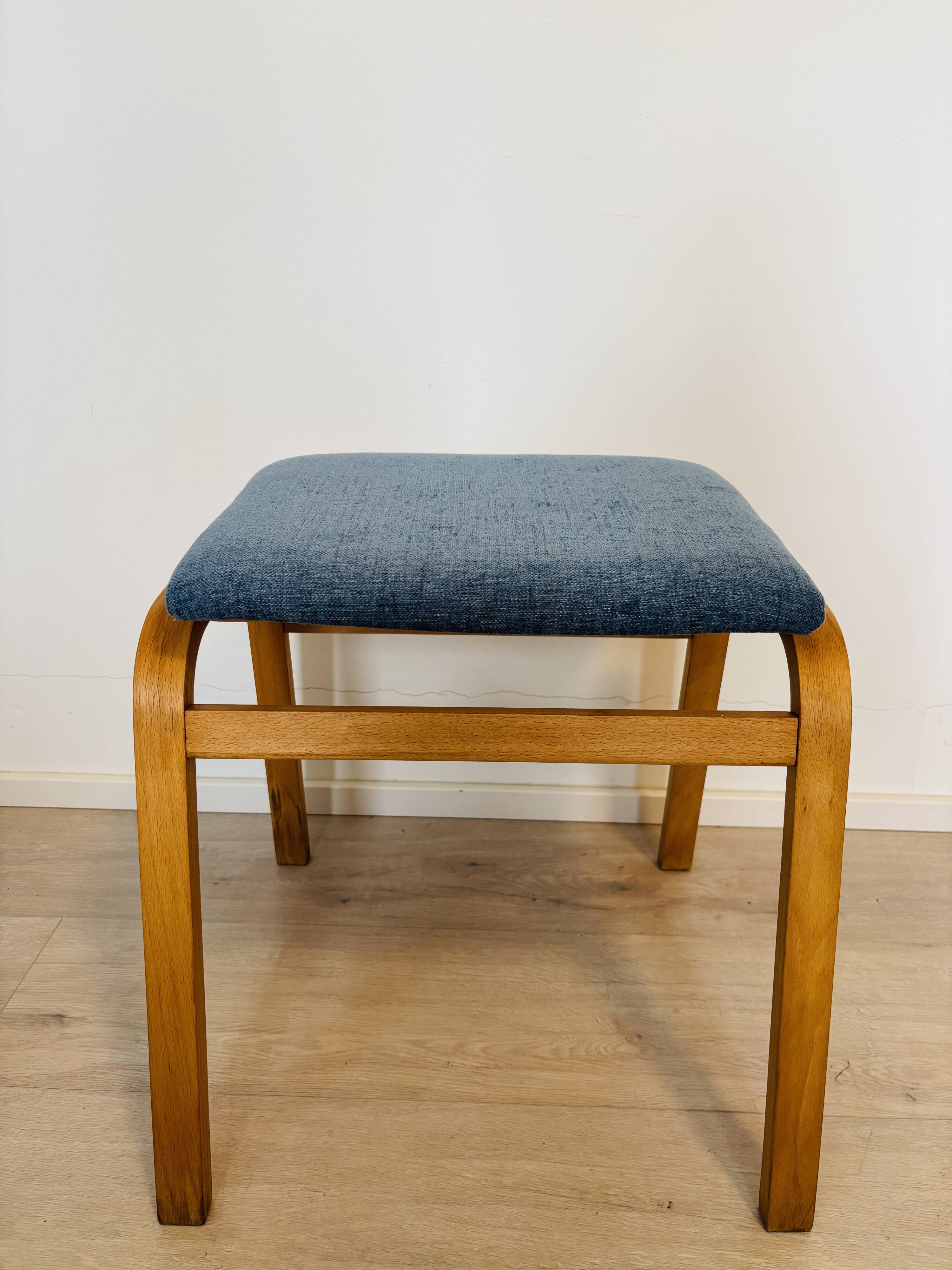 Mid-Century Ottoman by Ludvik Volak for Ton, Czechoslovakia 1970’s