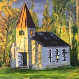 Painting The Chapel in Autumn