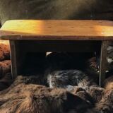 Antique footrest