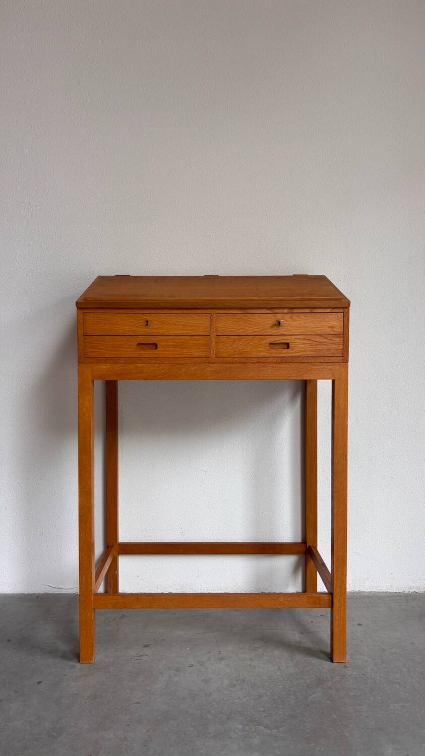 Vintage lectern desk oak