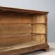 Commode ancienne baroque en noyer à 3 tiroirs, XVIIIe siècle