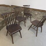 4 chaises Fanett SWR Ilmari Tapiovaara
