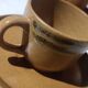 Sarguemines stoneware coffee service, Savoie brand.