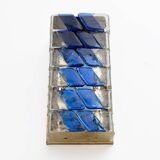 Pair of Mid-century Modern Style Italian Murano Glass and Brass Sconces