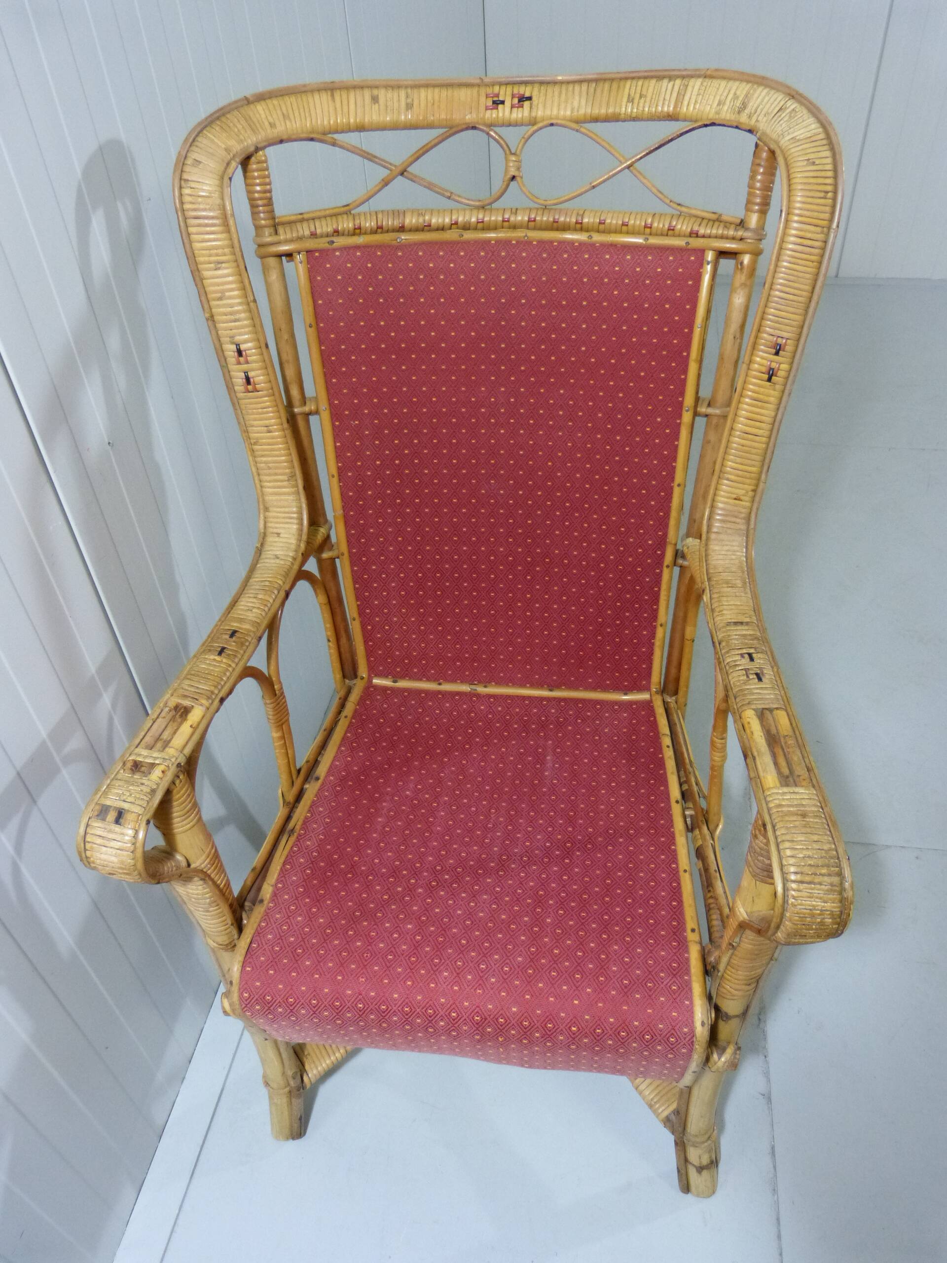Rattan arm chair 1920-1930’s