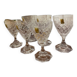 Verres cristalleries de champagne