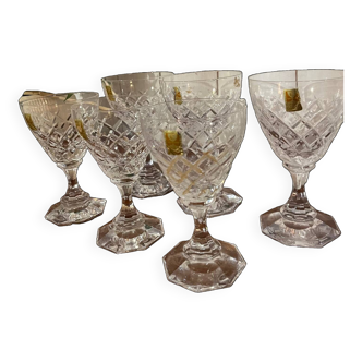 Verres cristalleries de champagne