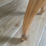 Baroque style wooden bench