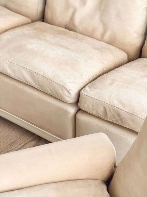 Vintage salon set restored by Dieter Rams for Vitsœ, 1960s