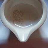 Cabin sink original liner, cracked faience