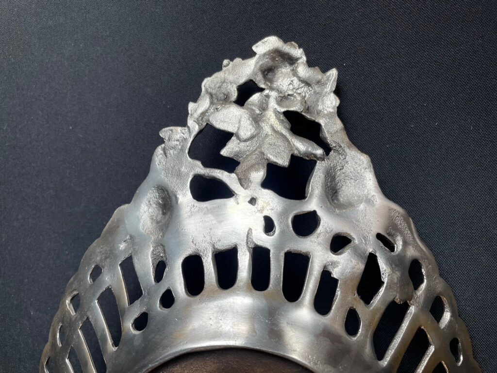 Silver bronze basket