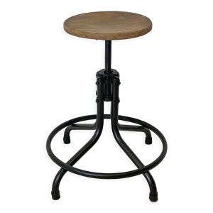 tabouret d'atelier industriel