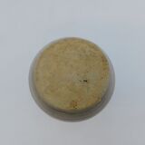 Flowerstone coloquinte vase in varnished sandstone