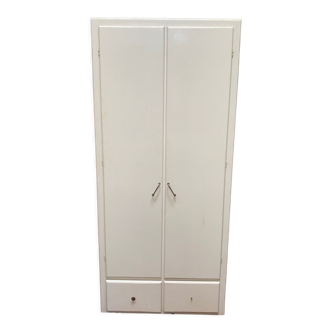 Parisian wardrobe 50s, two doors, two drawers